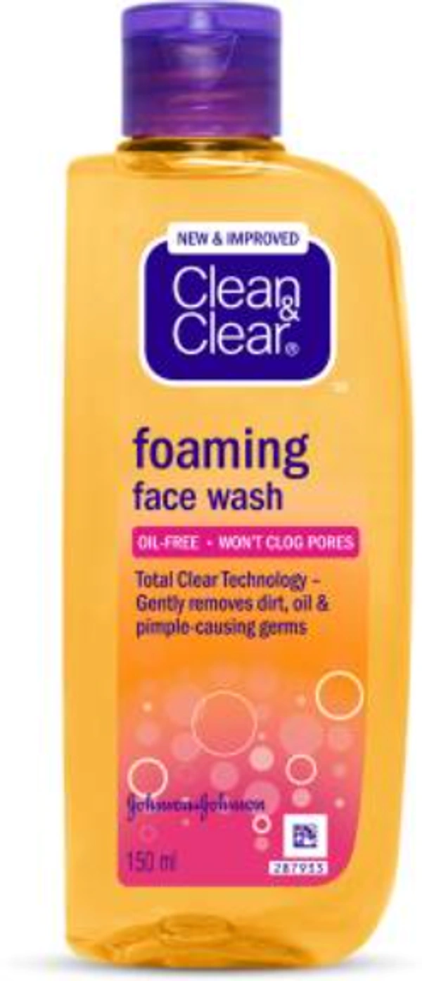 Clean & Clear Foaming Face Wash  (150 ml)